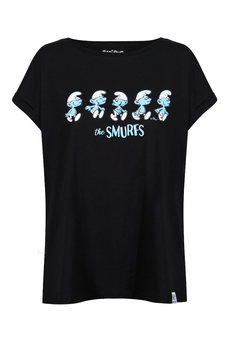 Recovered Tricou cu imprimeu The Smurfs - Pled.ro