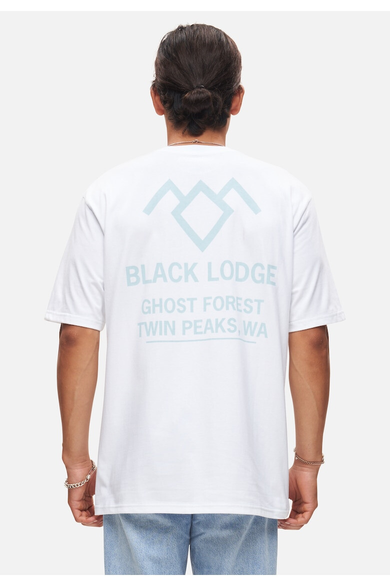 Recovered Tricou cu imprimeu Twin Peaks Black Lodge 7913 - Pled.ro