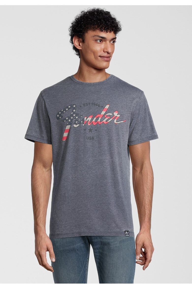 Recovered Tricou cu logo Fender American Flag 2097 - Pled.ro