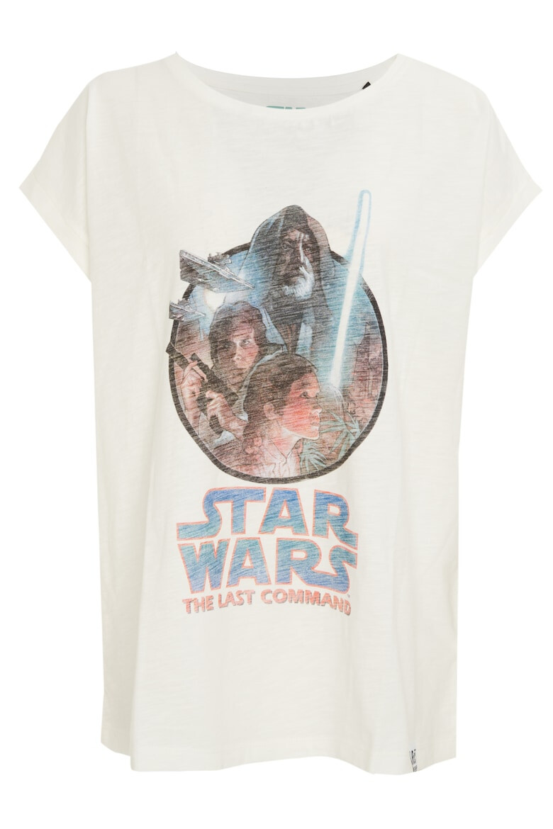 Recovered Tricou de bumbac cu decolteu rotund Star Wars The Last Command 4035 - Pled.ro