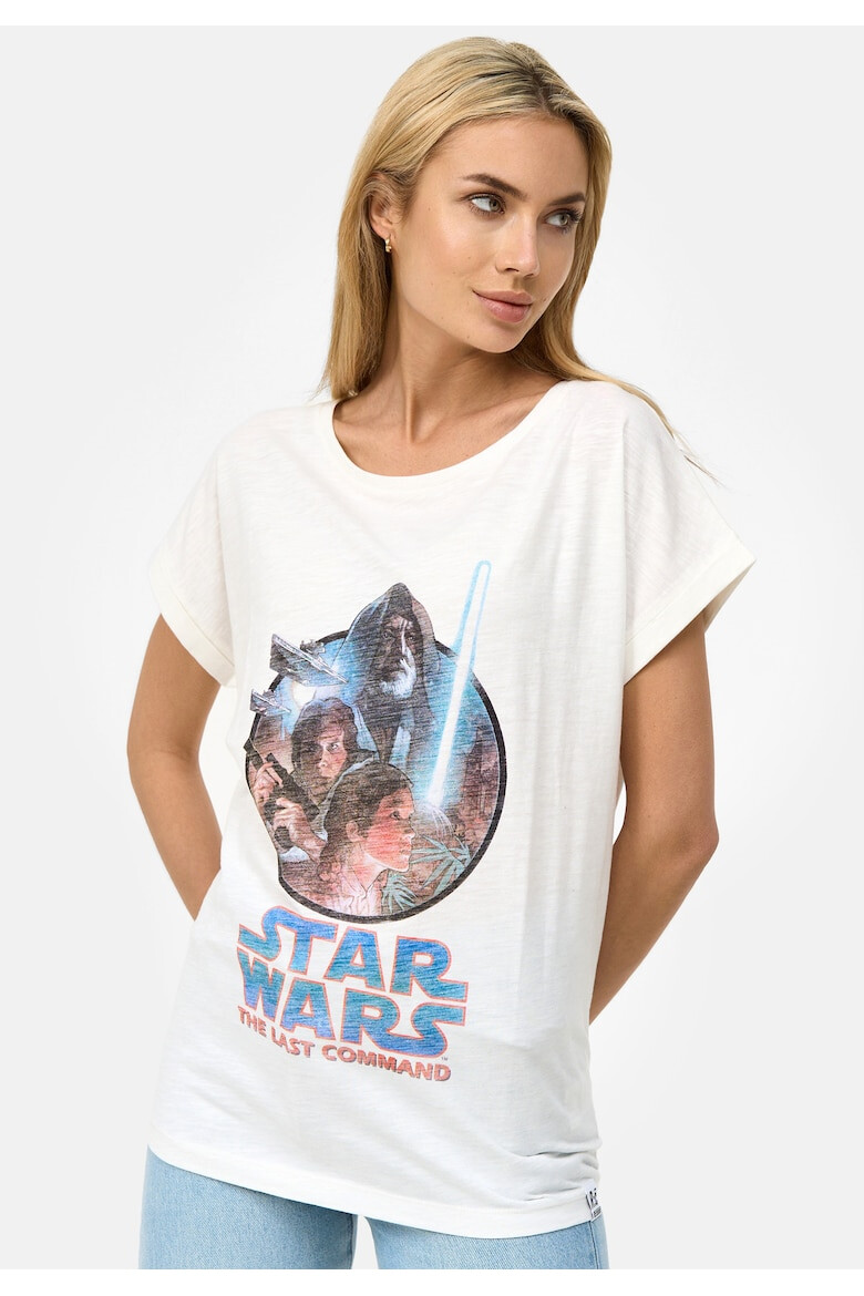 Recovered Tricou de bumbac cu decolteu rotund Star Wars The Last Command 4035 - Pled.ro