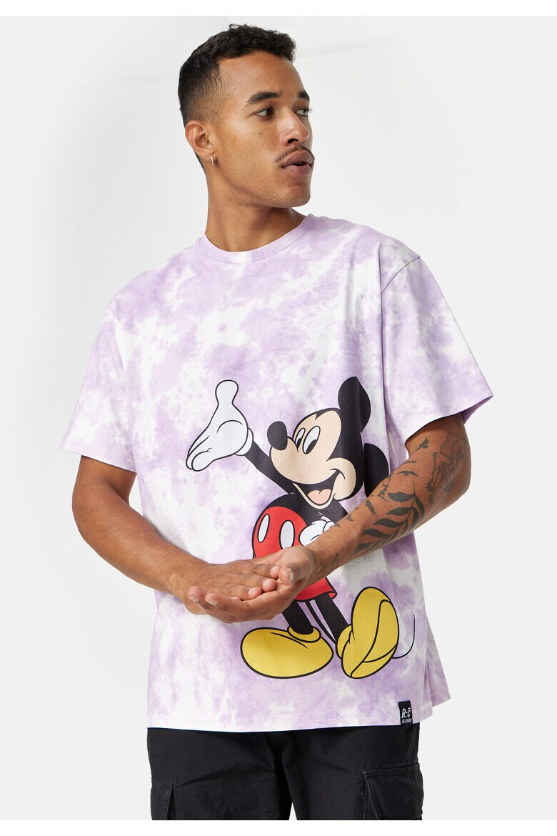 Recovered Tricou de bumbac organic cu imprimeu Hand Up Mickey 4465 - Pled.ro