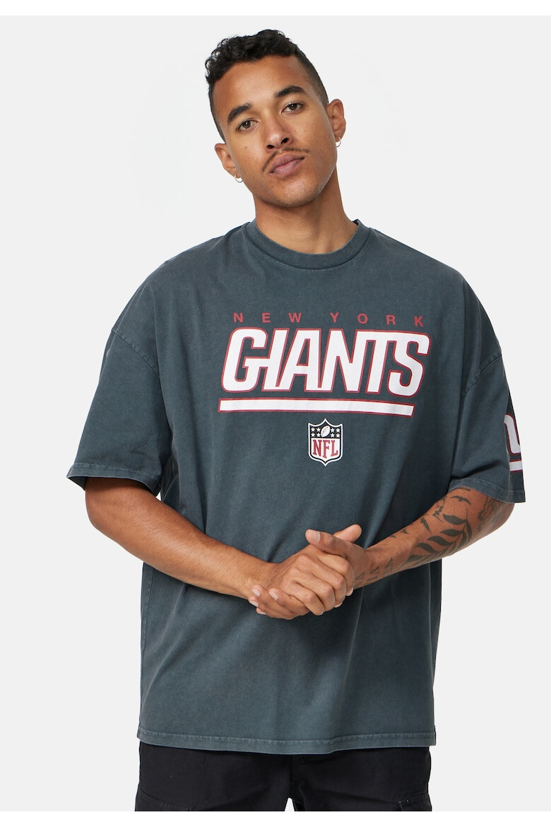 Recovered Tricou de bumbac organic supradimensionat NFL New York Giants 5209 - Pled.ro