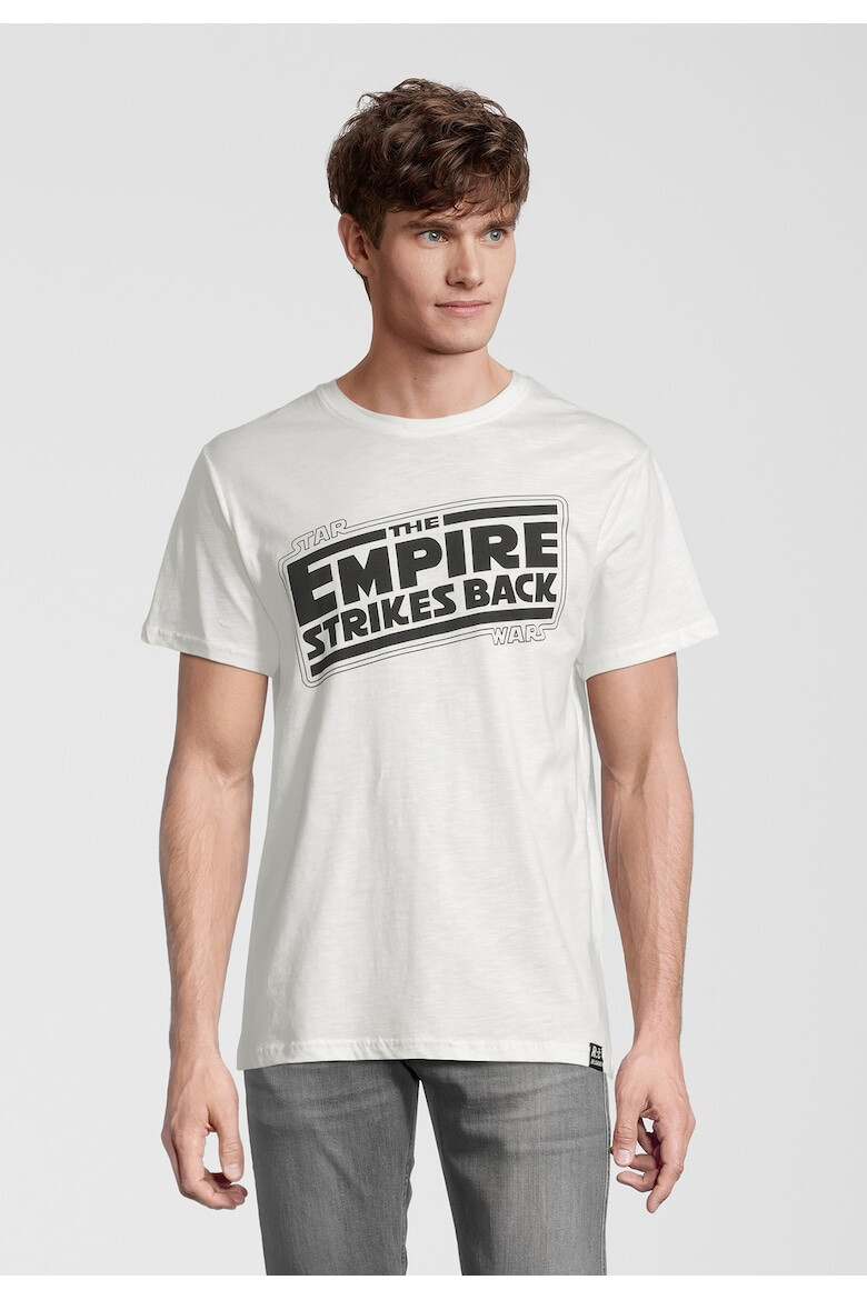 Recovered Tricou de bumbac Star Wars Empire Strikes Back Logo 4719 - Pled.ro