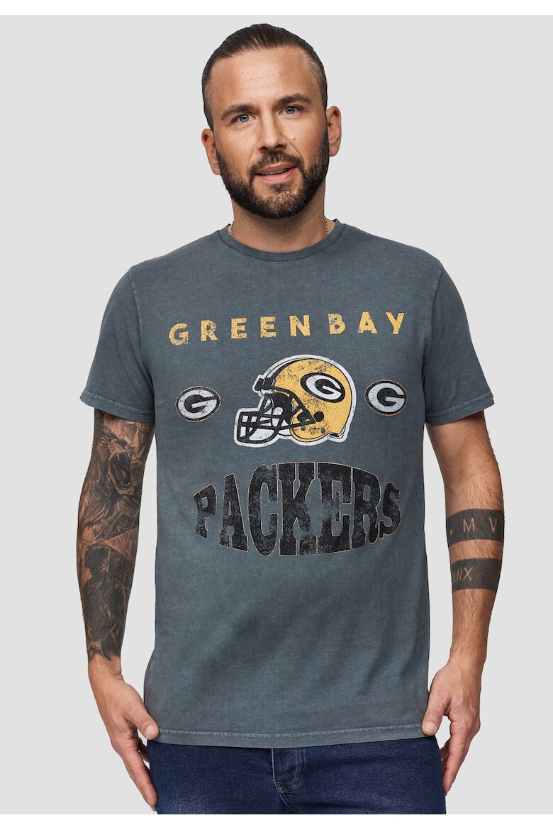 Recovered Tricou din bumbac cu imprimeu NFL Green Bay Packers 3291 - Pled.ro