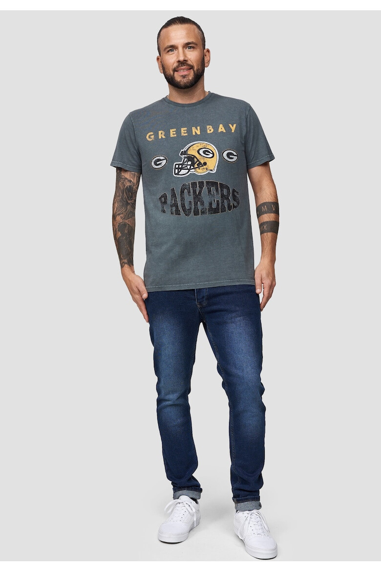 Recovered Tricou din bumbac cu imprimeu NFL Green Bay Packers 3291 - Pled.ro