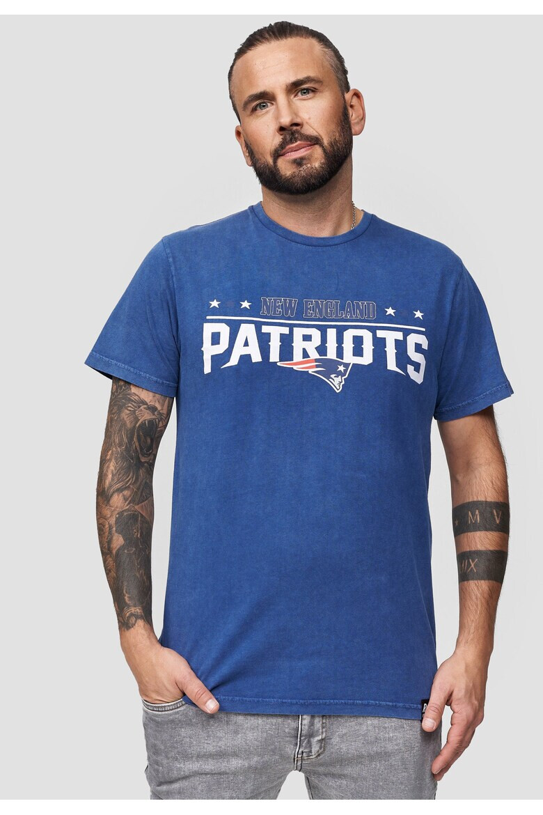 Recovered Tricou din bumbac cu imprimeu NFL New England Patriots 3289 - Pled.ro