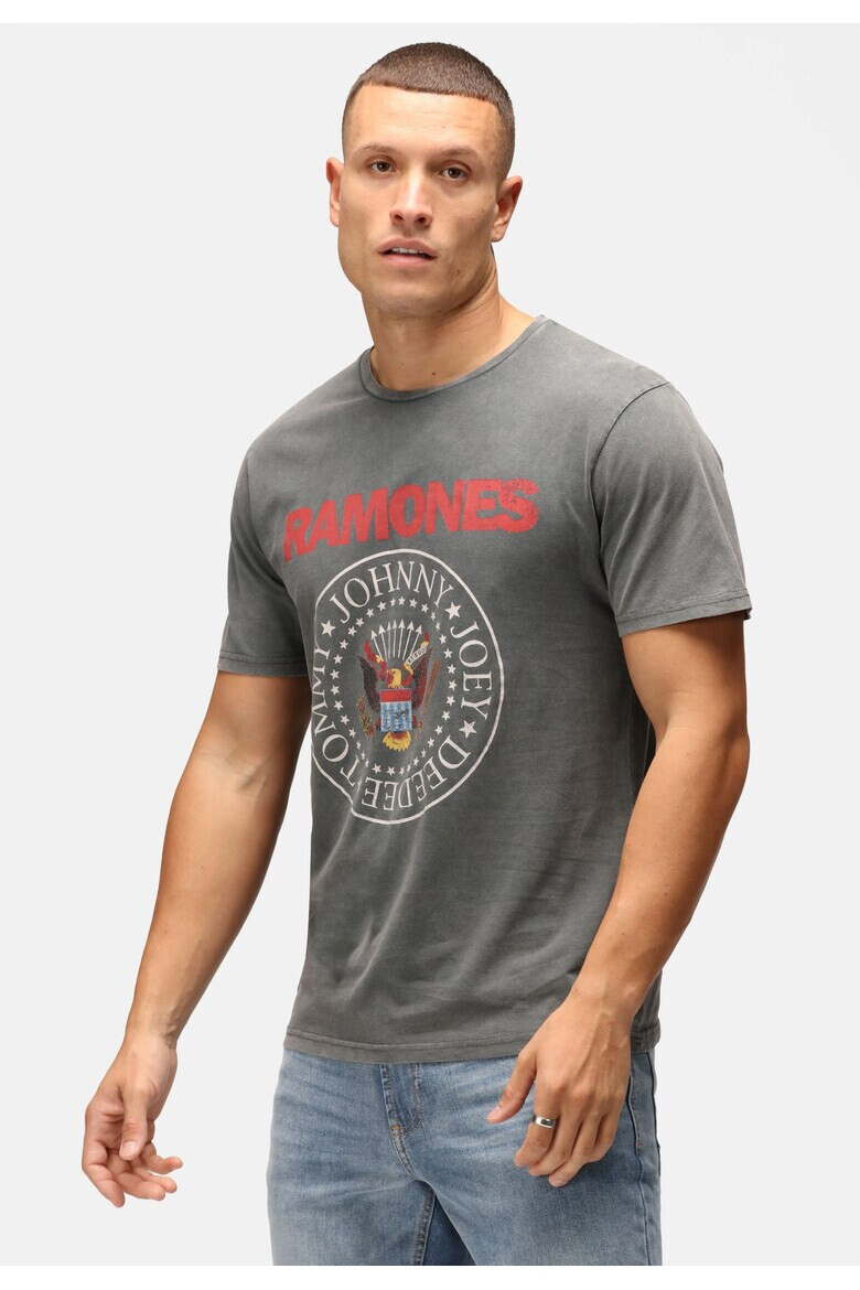 Recovered Tricou din bumbac Ramones Logo 7697 - Pled.ro