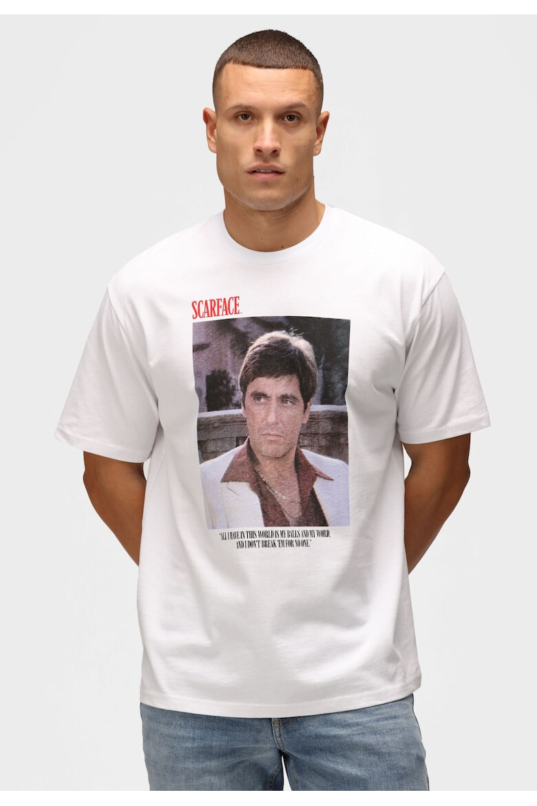 Recovered Tricou din bumbac Scarface 'All I have in this world' 7695 - Pled.ro