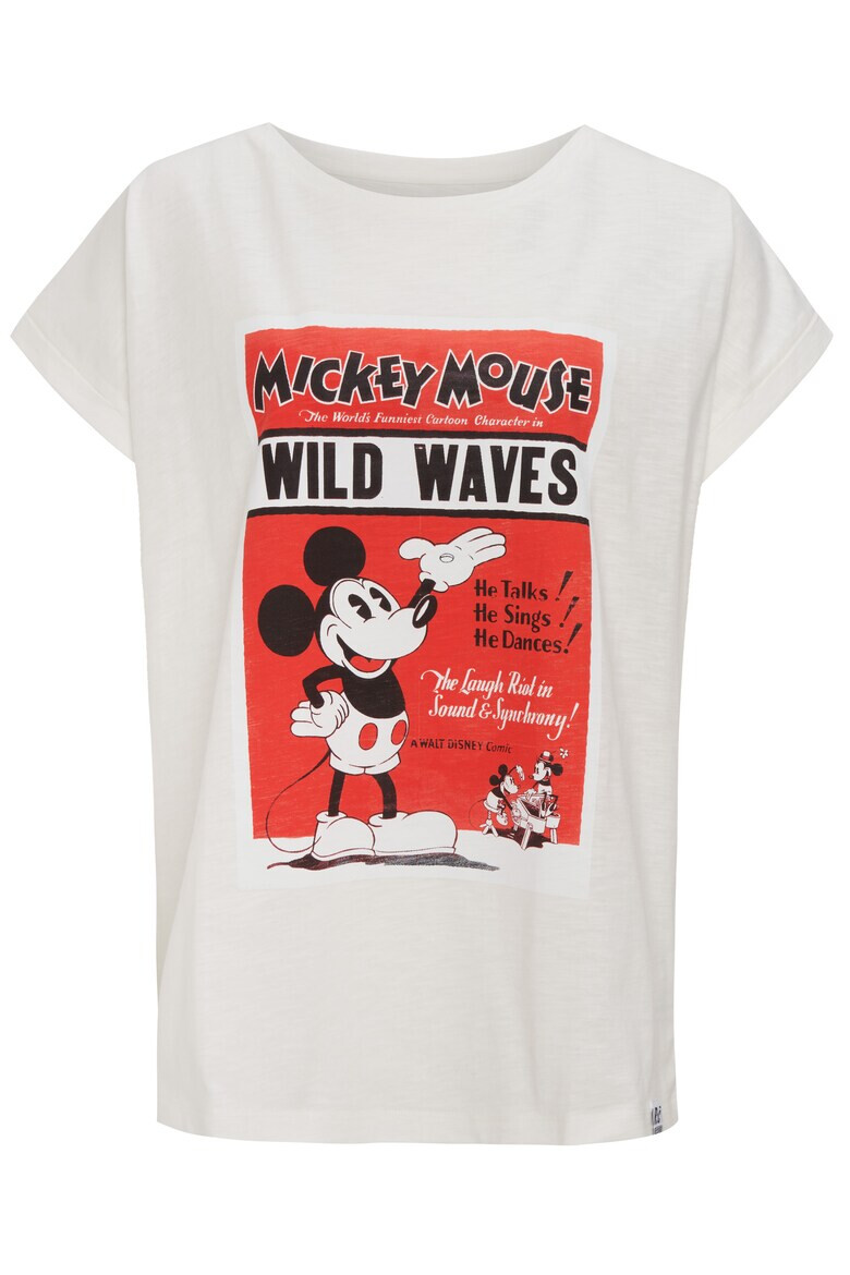 Recovered Tricou lejer cu imprimeu Mickey Mouse Wild Waves 3983 - Pled.ro