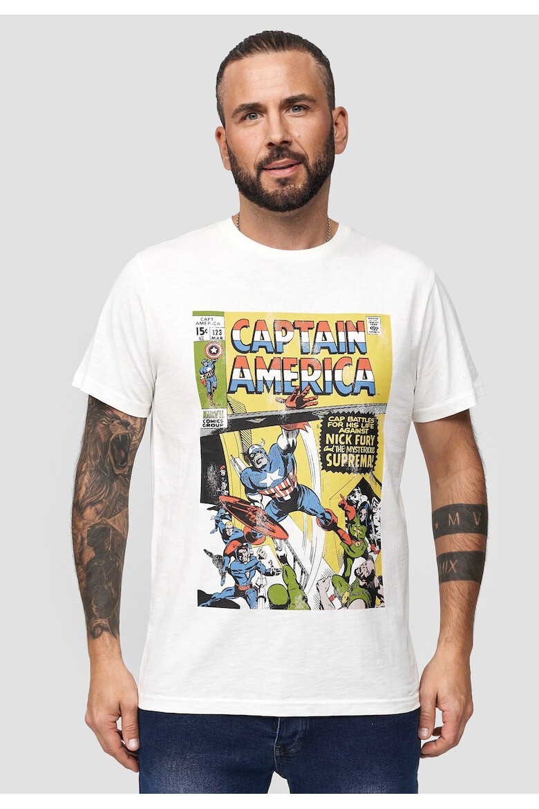 Recovered Tricou Marvel Captain America Battles 3243 - Pled.ro