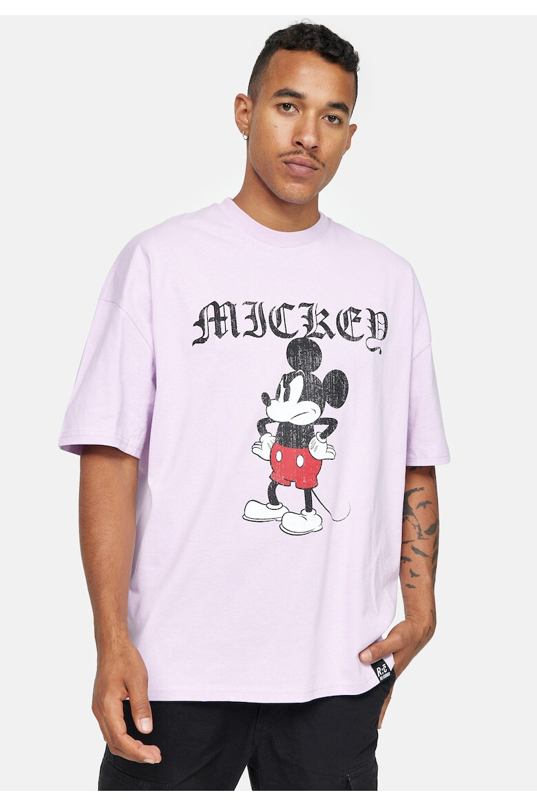 Recovered Tricou supradimensionat cu Mickey Mouse - Pled.ro