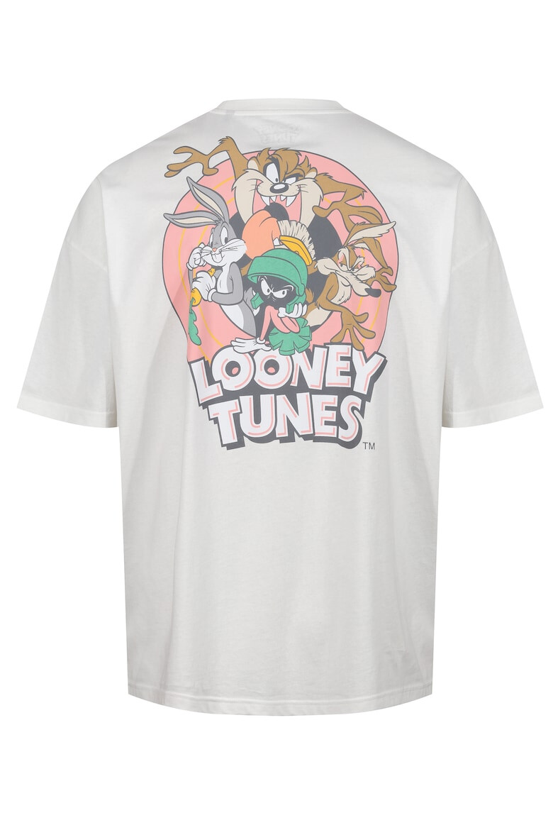 Recovered Tricou unisex cu imprimeu cu desene animate Looney Tunes Character Central 7663 - Pled.ro