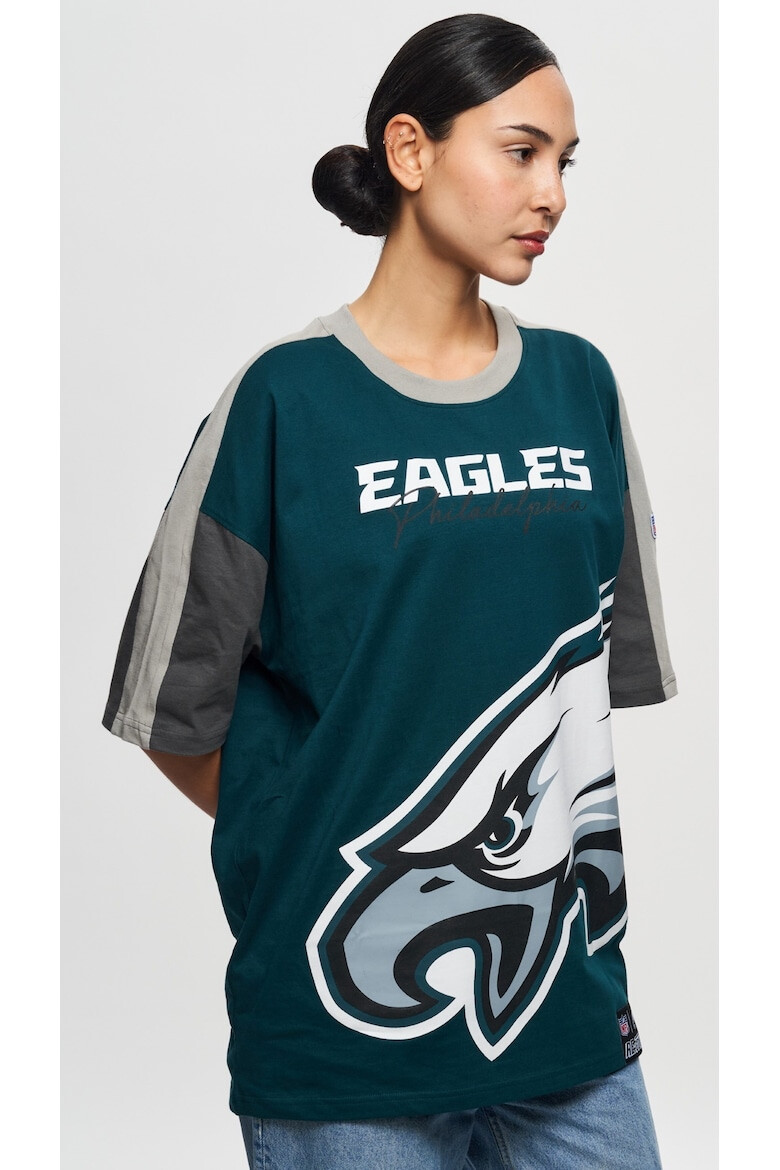 Recovered Tricou unisex din bumabac organic NFL Philadelphia Eagles - Pled.ro