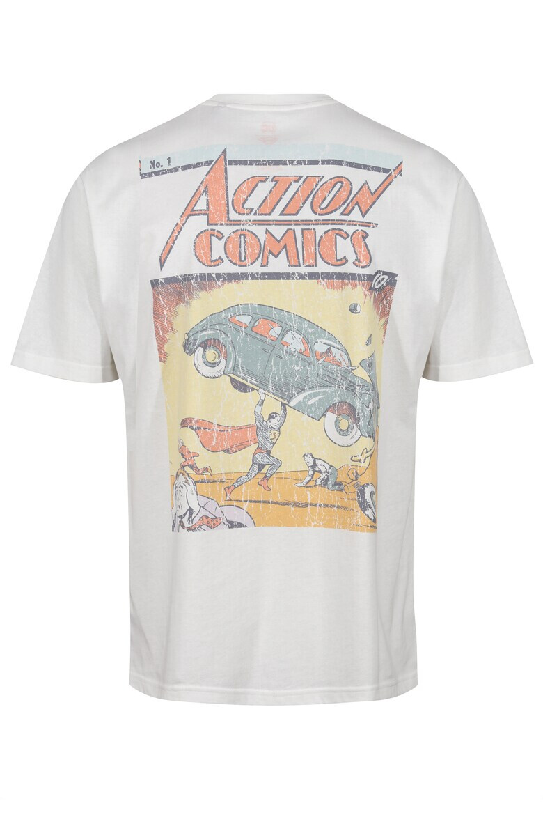 Recovered Tricou unisex din bumbac Action Comics Relaxed 767 - Pled.ro