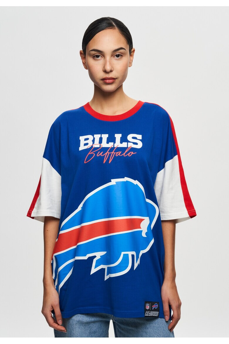 Recovered Tricou unisex din bumbac organic NFL Buffalo Bills - Pled.ro