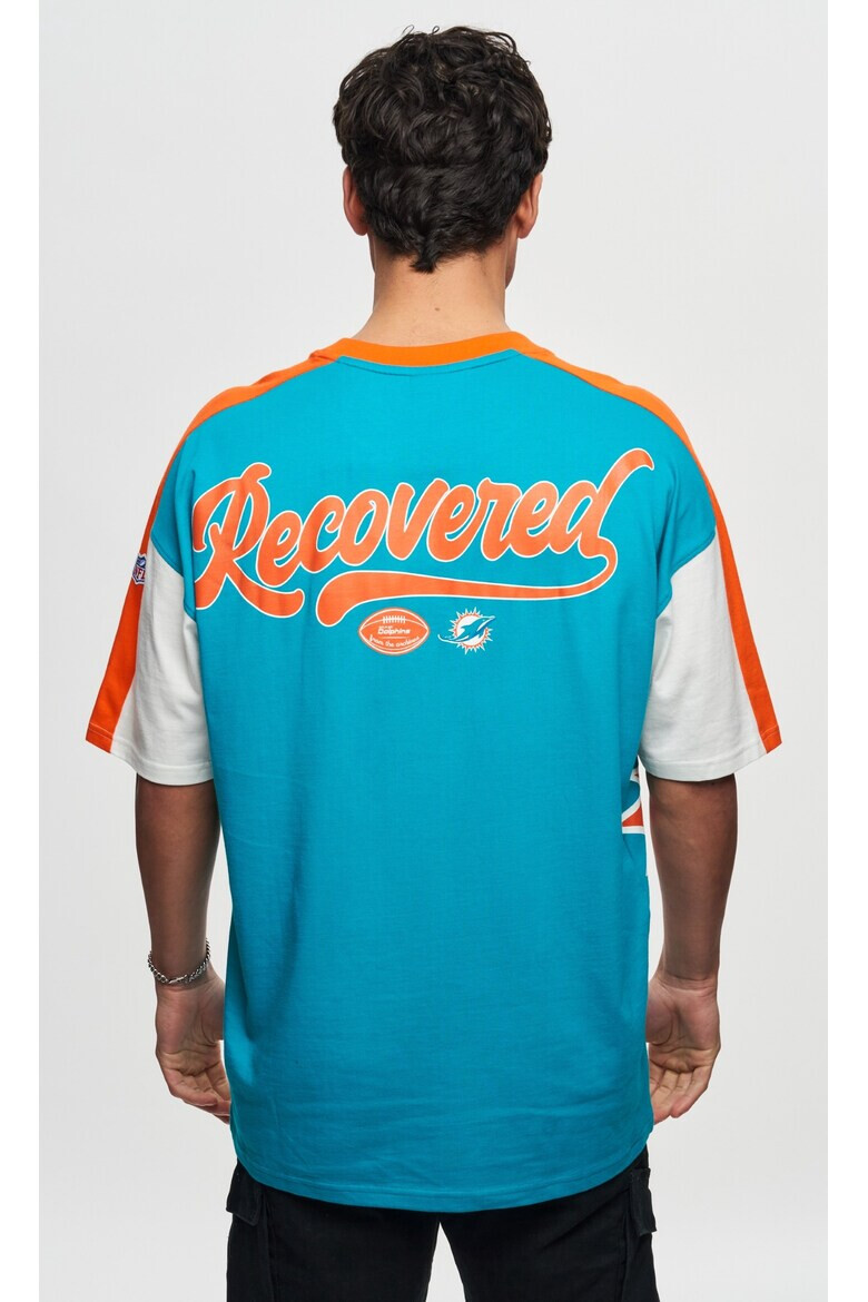 Recovered Tricou unisex din bumbac organic NFL Miami Dolphins - Pled.ro