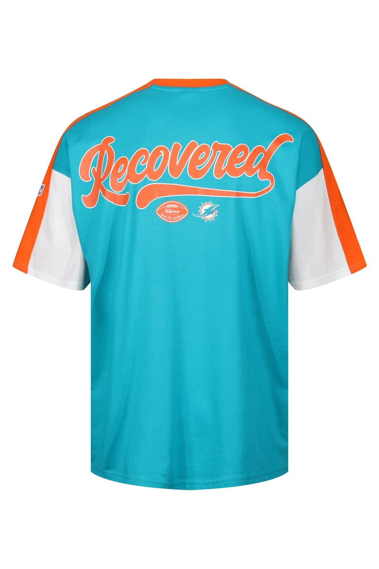 Recovered Tricou unisex din bumbac organic NFL Miami Dolphins - Pled.ro