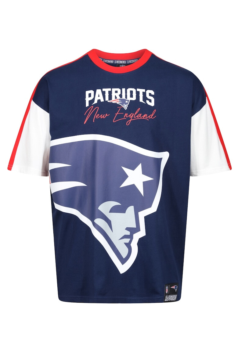 Recovered Tricou unisex din bumbac organic NFL New England Patriots - Pled.ro