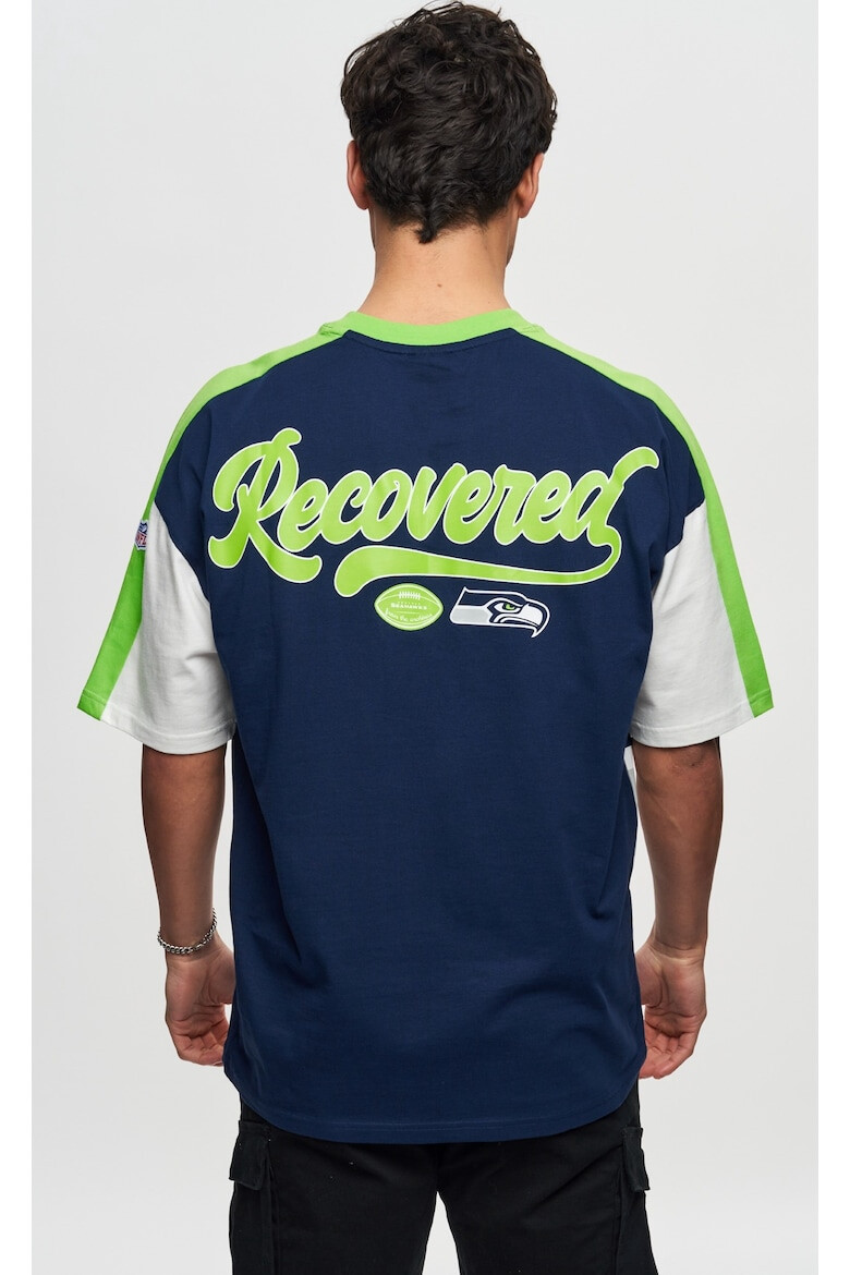 Recovered Tricou unisex din bumbac organic NFL Seattle Seahawks - Pled.ro