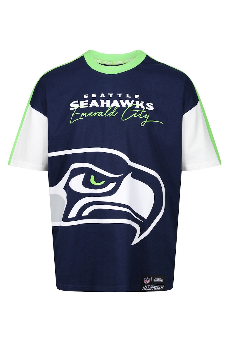 Recovered Tricou unisex din bumbac organic NFL Seattle Seahawks - Pled.ro