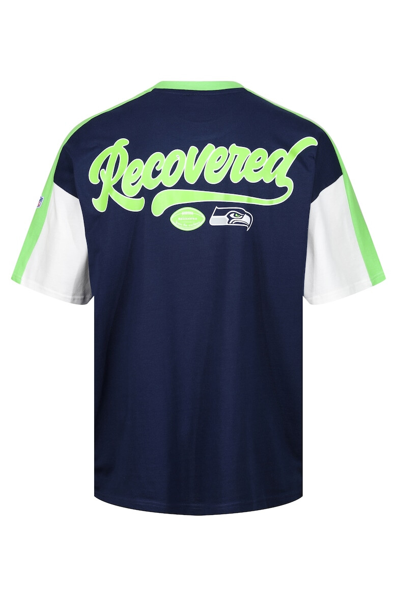 Recovered Tricou unisex din bumbac organic NFL Seattle Seahawks - Pled.ro