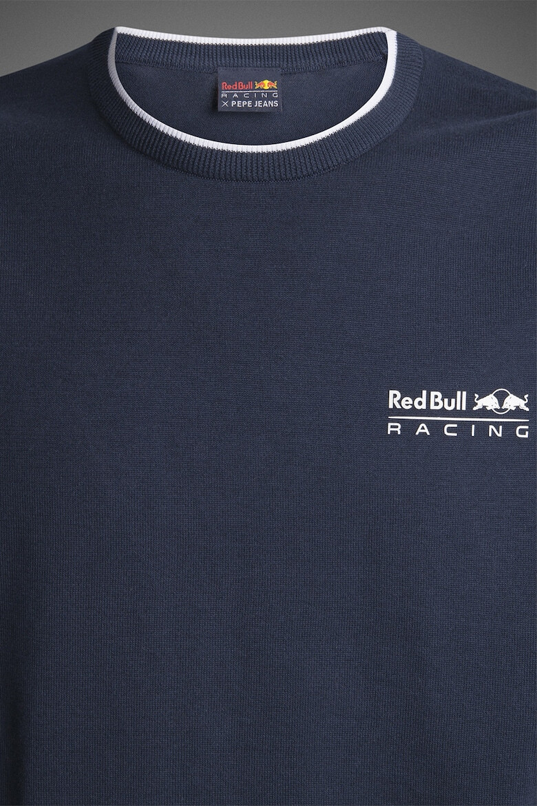 Red Bull Racing by Pepe Jeans London Bluza de trening cu decolteu la baza gatului - Pled.ro