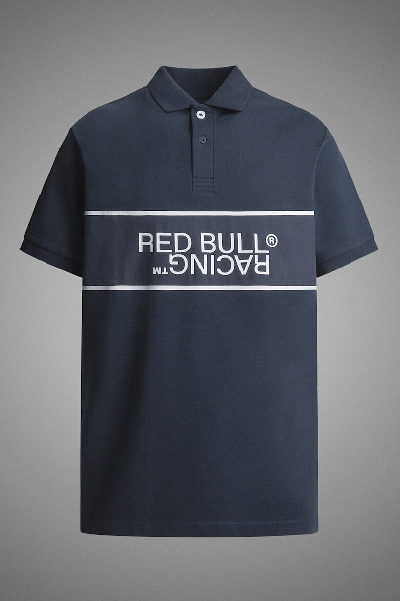 Red Bull Racing by Pepe Jeans London Pepe Jeans London Tricou polo cu imprimeu logo - Pled.ro