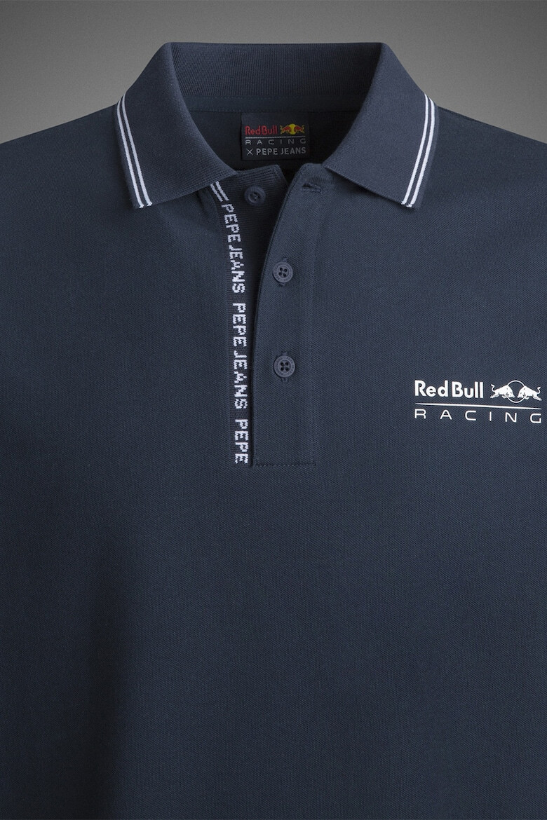 Red Bull Racing by Pepe Jeans London Tricou polo cu imprimeu logo - Pled.ro