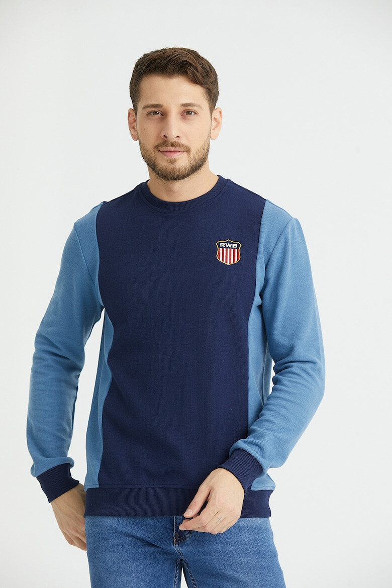 Red White and Blue Bluza de trening cu decolteu la baza gatului Fayza - Pled.ro