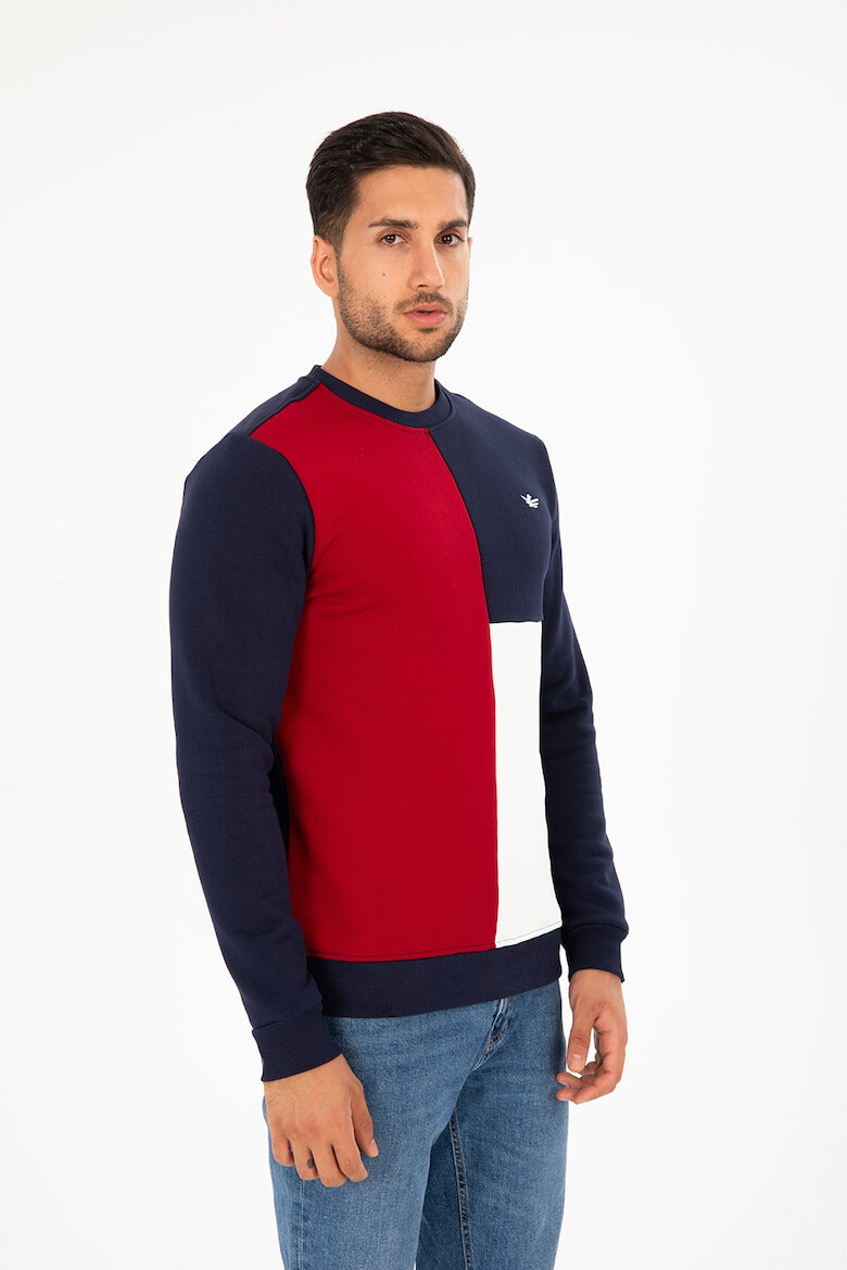 Red White and Blue Bluza de trening cu decolteu rotund Bayet - Pled.ro