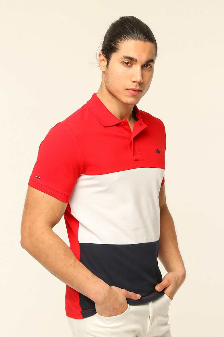 Red White and Blue Tricou polo de bumbac Jamie - Pled.ro