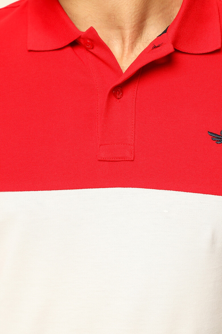 Red White and Blue Tricou polo de bumbac Jamie - Pled.ro