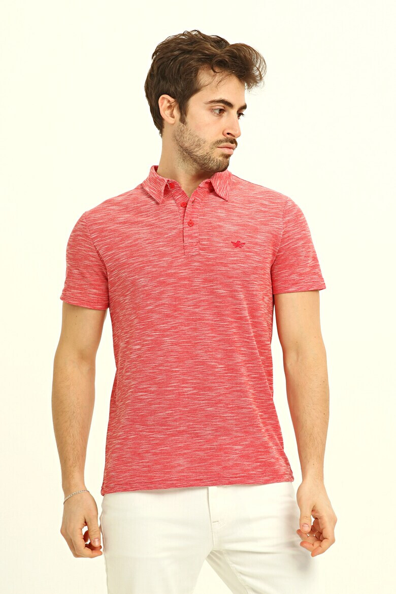 Red White and Blue Tricou polo regular fit cu logo discret - Pled.ro