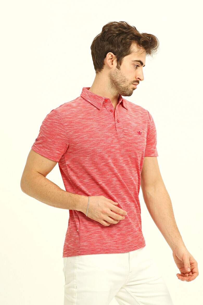 Red White and Blue Tricou polo regular fit cu logo discret - Pled.ro