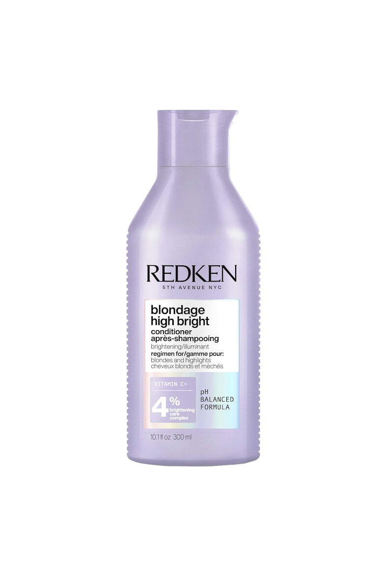 Redken Balsam de par iluminator Blondage High Bright pentru par blond 300 ml - Pled.ro