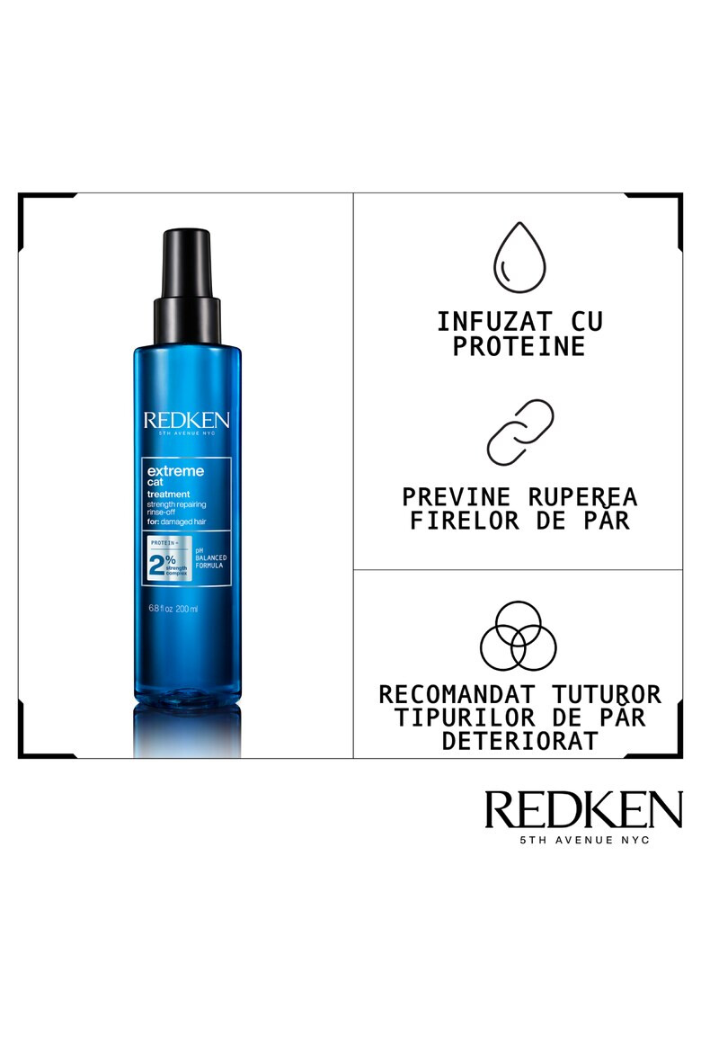 Redken Spray de par reparator Extreme pentru parul degradat imbogatit cu proteine si complex fortifiant pentru parul degradat 200 ml - Pled.ro