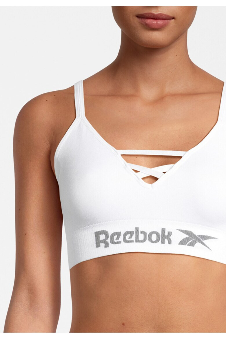 Reebok Bustiera cu bretele incrucisate pentru fitness Nahtloser 6757 - Pled.ro