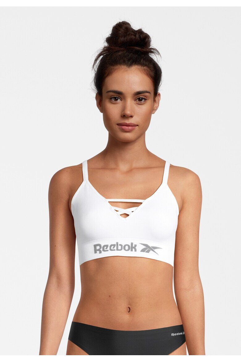 Reebok Bustiera cu bretele incrucisate pentru fitness Nahtloser 6757 - Pled.ro