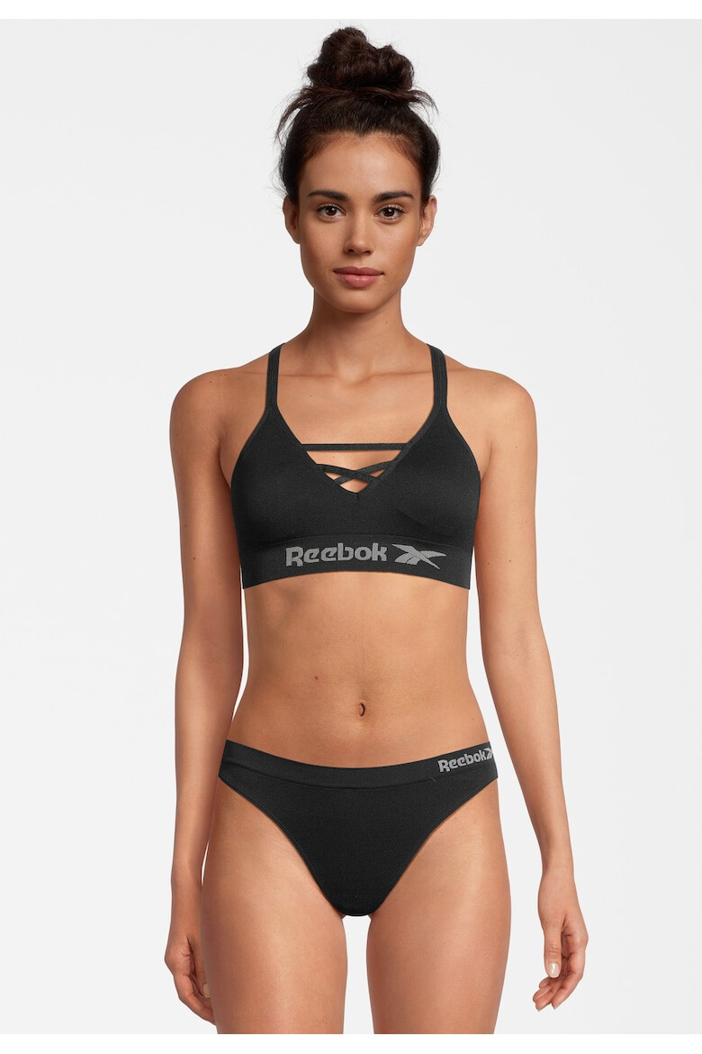 Reebok Bustiera cu bretele incrucisate pentru fitness Nahtloser 6757 - Pled.ro