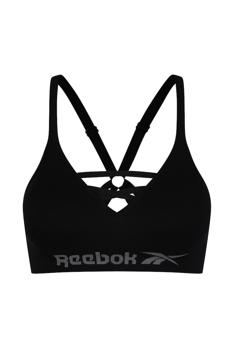 Reebok Bustiera cu bretele incrucisate pentru fitness Nahtloser 6757 - Pled.ro