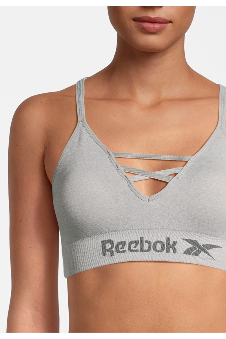 Reebok Bustiera cu bretele incrucisate pentru fitness Nahtloser 6757 - Pled.ro