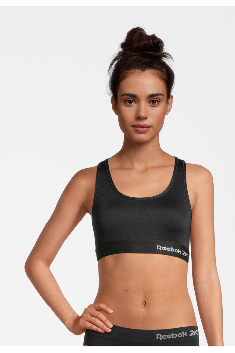 Reebok Bustiera racerback cu logo pentru fitness 6755 - Pled.ro