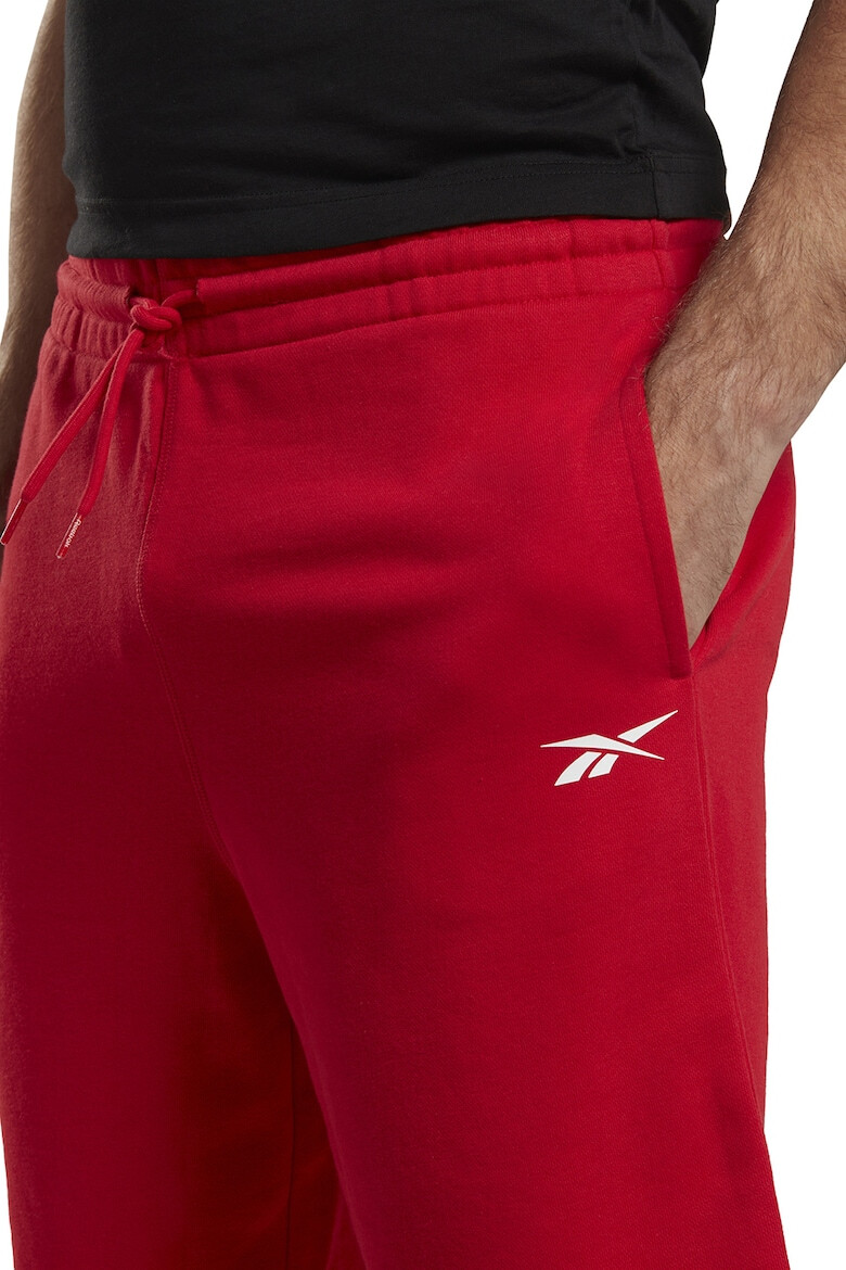 Reebok Pantaloni scurti cu buzunare laterale pentru fitness Identity - Pled.ro