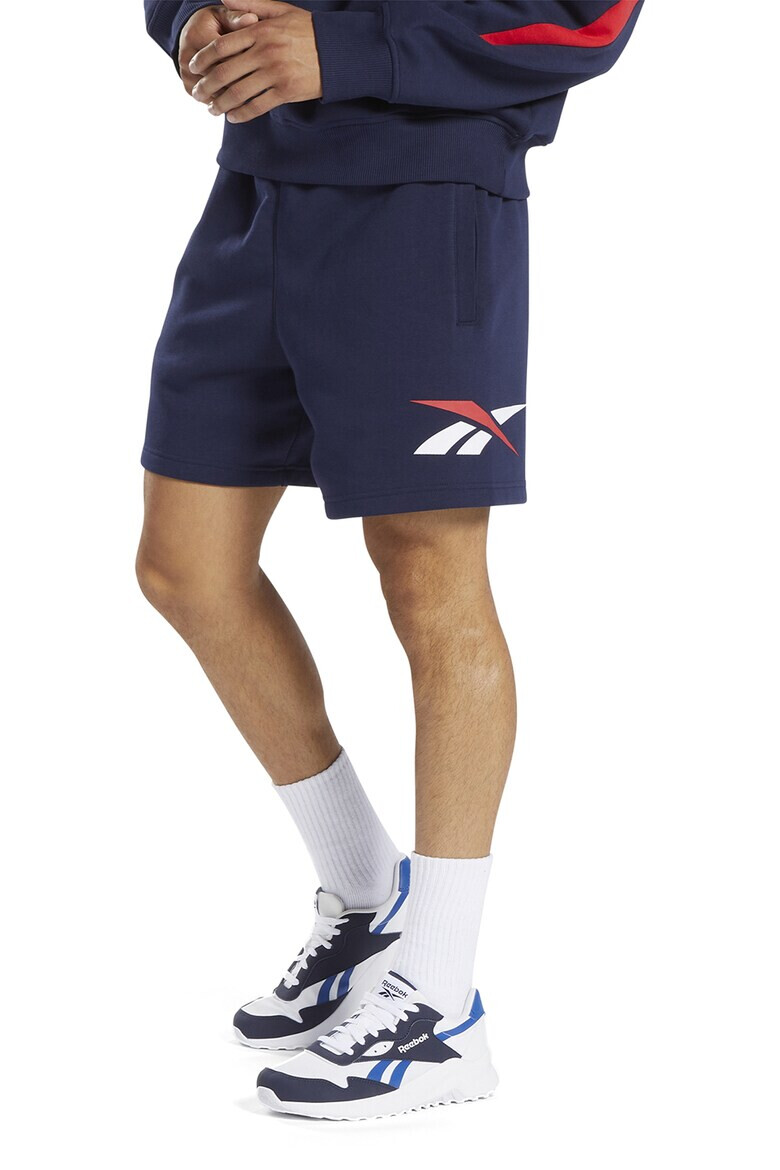 Reebok Pantaloni scurti cu logo si buzunare laterale Classics - Pled.ro