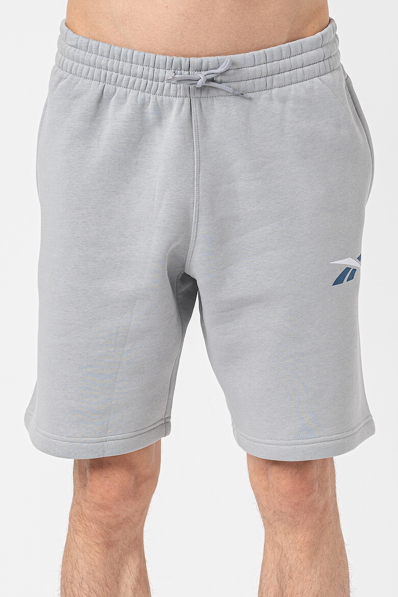 Reebok Pantaloni scurti cu snur pentru antrenament Te Vector Fleece SHO - Pled.ro