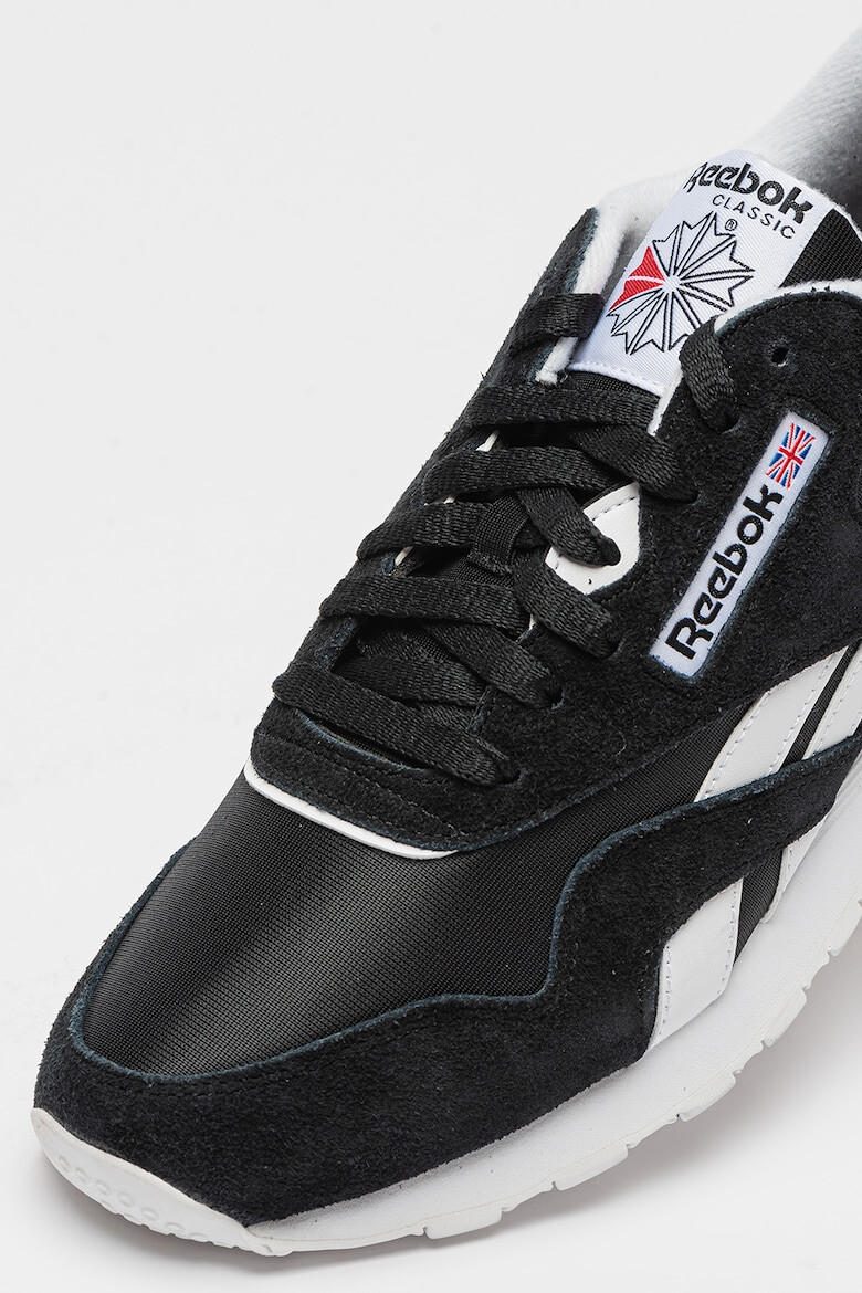 Reebok Pantofi sport cu insertii din piele intoarsa Classic - Pled.ro