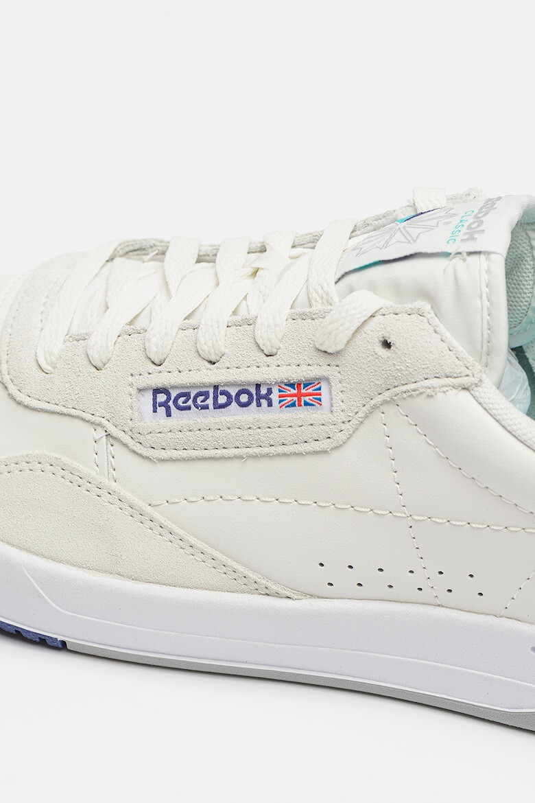 Reebok Pantofi sport cu insertii din piele intoarsa Court Peak - Pled.ro