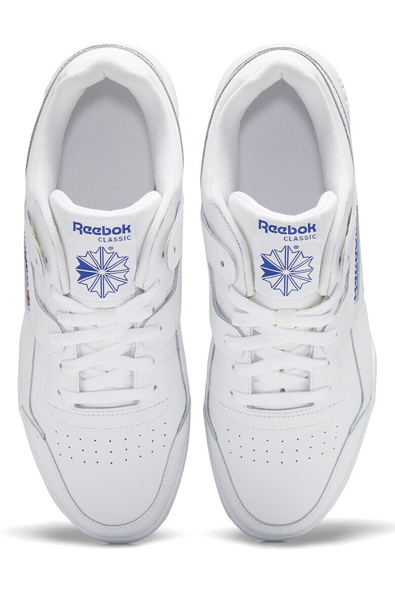 Reebok Pantofi sport de piele cu detalii perforate Workout Plus - Pled.ro