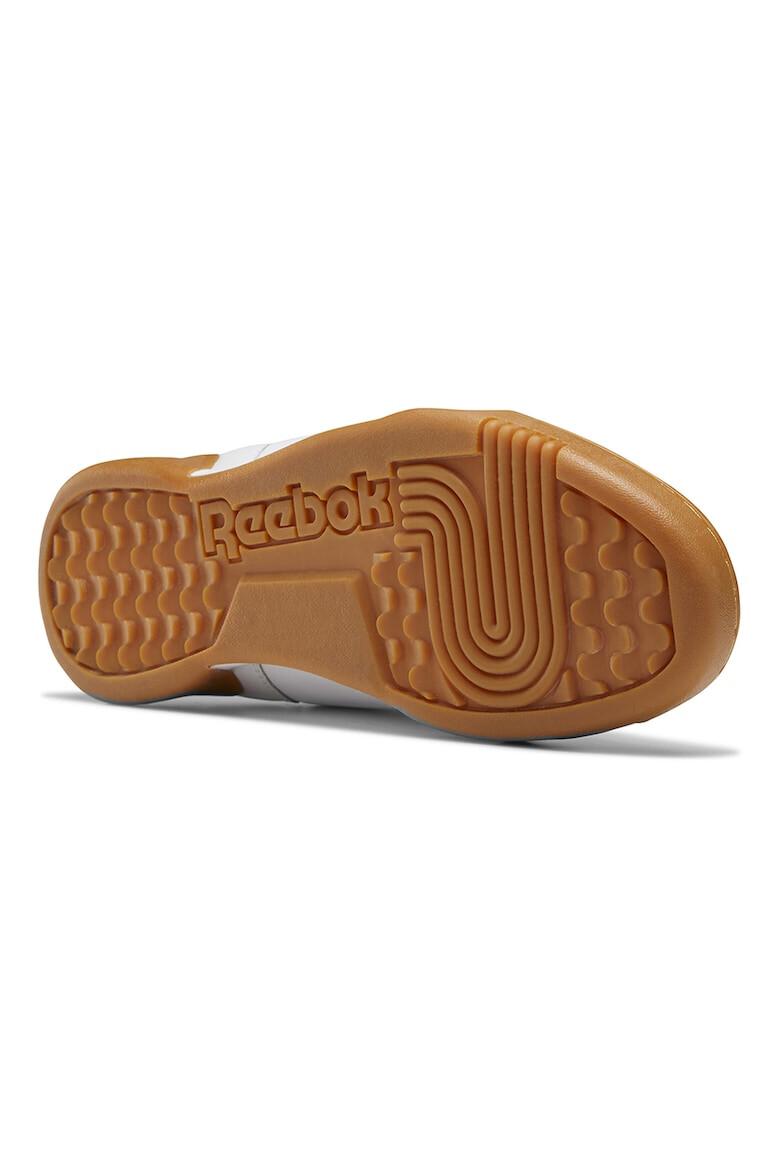 Reebok Pantofi sport de piele cu detalii perforate Workout Plus - Pled.ro